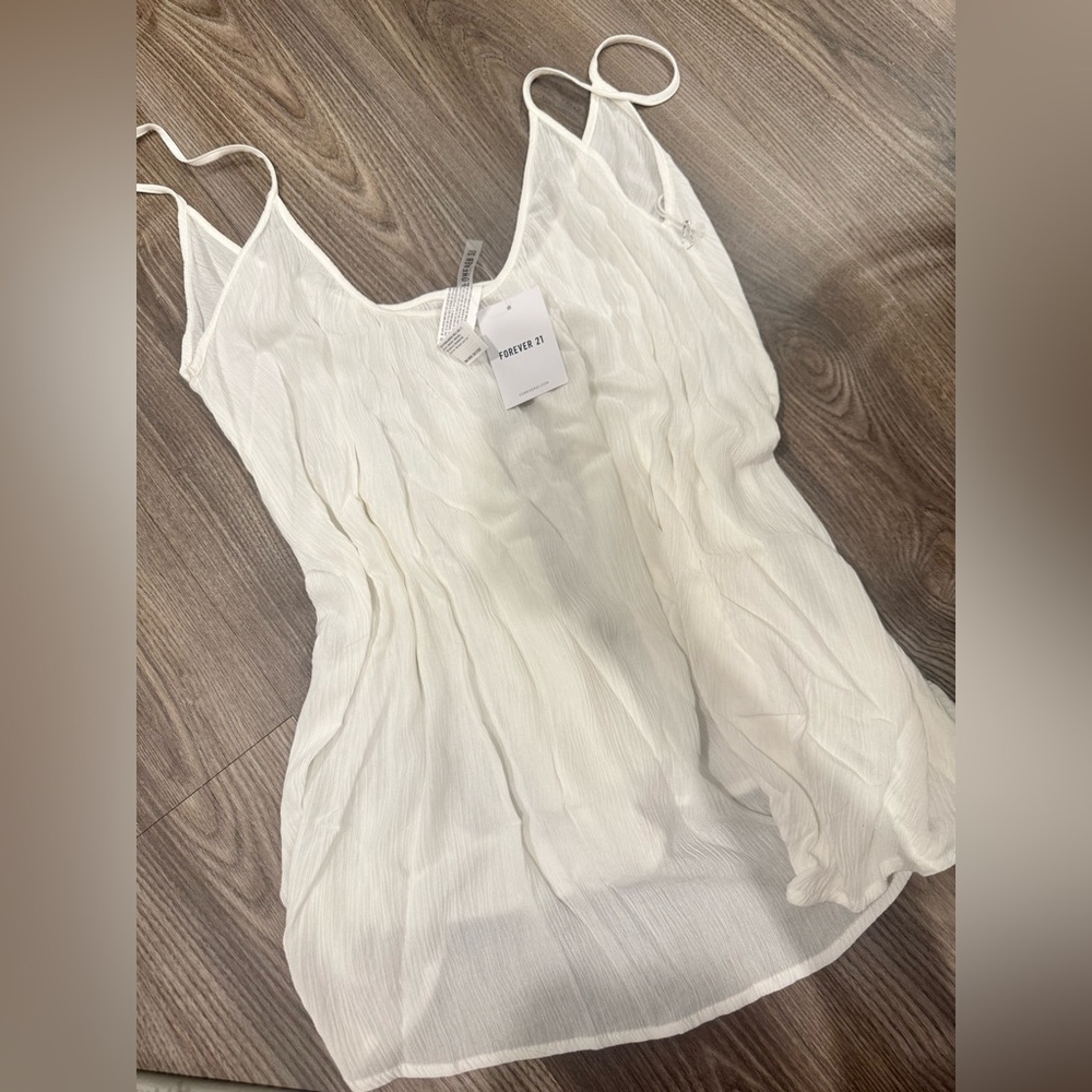 Forever 21 Cream Camisole Top